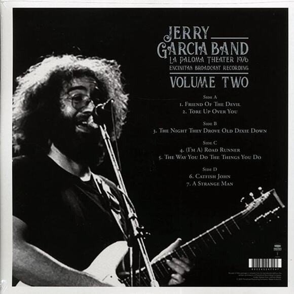 Jerry Garcia Band La Paloma Theater 1976 Vol 2 Encinitas 2LP Live Broadcast - Picture 2 of 6
